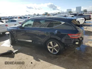 2021 Genesis GV80 with VIN KMUHB4SB8MU054029, listed as a Copart auction lot 85173174 with Not provided miles and Salvage title. Bid and sale history available at DreamBid. Image 2.
