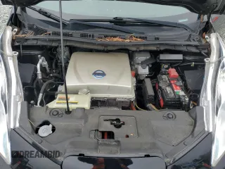 2015 Nissan LEAF SL with VIN 1N4AZ0CP9FC322927, listed as a Copart auction lot 88519705 with 58,552 mi miles and Salvage Title. Bid and sale history available at DreamBid. Image 11.
