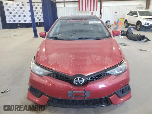 2016 Scion iM with VIN JTNKARJE2GJ503355, listed as a Copart auction lot 52995145 with 108,600 mi miles and Salvage Title. Bid and sale history available at carsss.com. Image 5.
