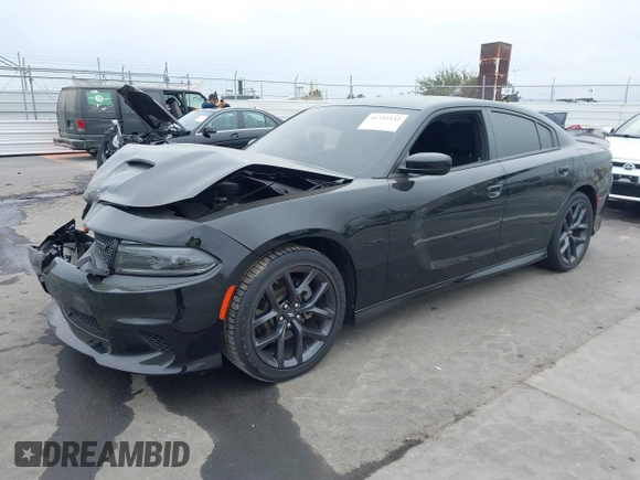 2023 Dodge Charger R/T with VIN 2C3CDXCT3PH687565, listed as a IAAI auction lot 41732532 with 14,731 mi miles and . Bid and sale history available at carsss.com. Image 2.