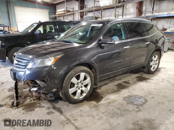 2017 Chevrolet Traverse LT with VIN 1GNKRGKD2HJ175189, listed as a Copart auction lot 87111054 with 127,673 mi miles and Salvage Title. Bid and sale history available at DreamBid. Image 1.