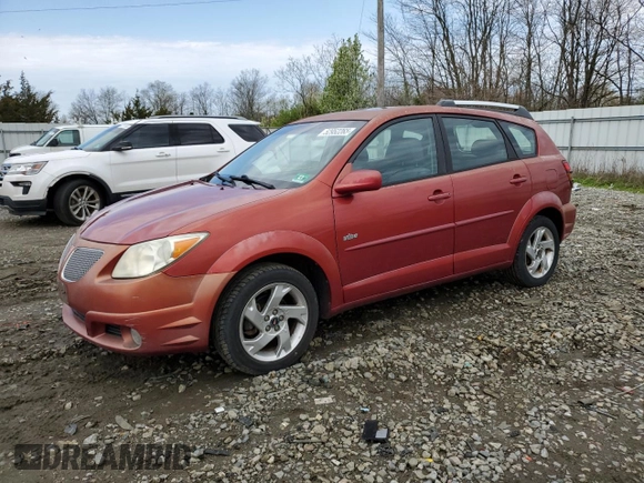 2005 Pontiac Vibe with VIN 5Y2SL66815Z434303, listed as a Copart auction lot 52952265 with 160,136 mi miles and Clean title. Bid and sale history available at DreamBid. Image 1.