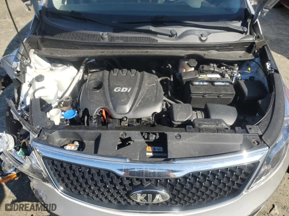 2016 Kia Sportage LX with VIN KNDPB3AC9G7795263, listed as a Copart auction lot 45082335 with 48,805 mi miles and Salvage Title. Bid and sale history available at carsss.com. Image 12.
