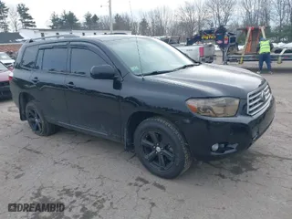 2009 Toyota Highlander with VIN JTEES41A892127963, listed as a IAAI auction lot 41672614 with 234,452 mi miles. Bid and sale history available at carsss.com. Image 1.