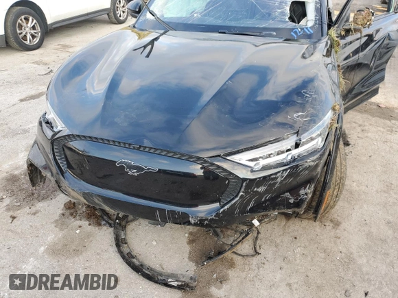 2021 Ford Mustang Mach-E California Route 1 with VIN 3FMTK2R79MMA65267, listed as a Copart auction lot 85470754 with Not Provided miles and Salvage Title. Bid and sale history available at DreamBid. Image 11.