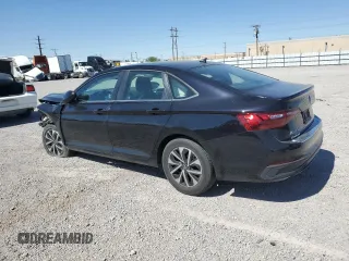 2023 Volkswagen Jetta S with VIN 3VW5M7BU4PM032750, listed as a Copart auction lot 55980285 with 23,660 mi miles and Salvage title. Bid and sale history available at DreamBid. Image 2.
