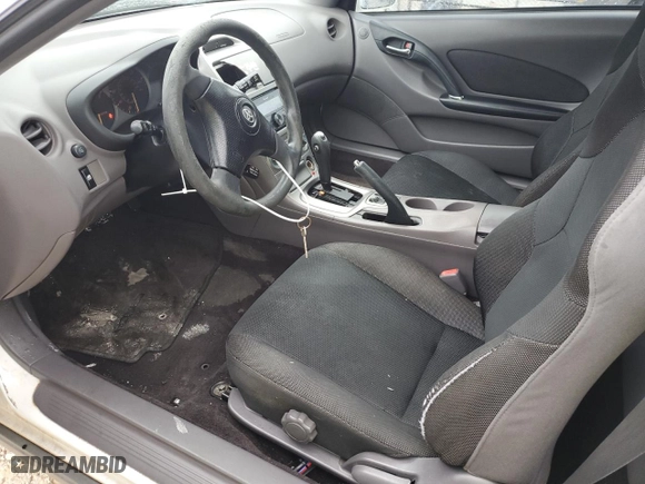 2000 Toyota Celica GT with VIN JTDDR32T5Y0069763, listed as a Copart auction lot 44375995 with 252,690 mi miles and Salvage Title. Bid and sale history available at carsss.com. Image 7.