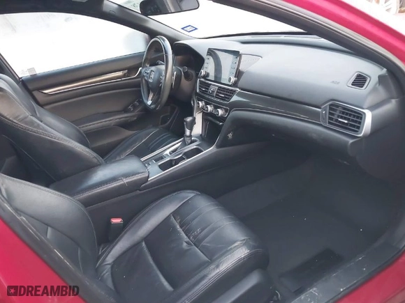 2019 Honda Accord Sedan Sport 1.5T with VIN 1HGCV1F34KA151962, listed as a IAAI auction lot 41471178 with 110,525 mi miles. Bid and sale history available at carsss.com. Image 5.