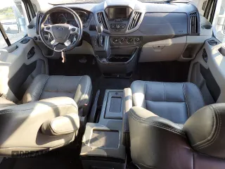 2018 Ford Transit with VIN 1FTYE9ZG7JKA53471, listed as a Copart auction lot 76933234 with 78,295 mi miles and Salvage title. Bid and sale history available at DreamBid. Image 8.