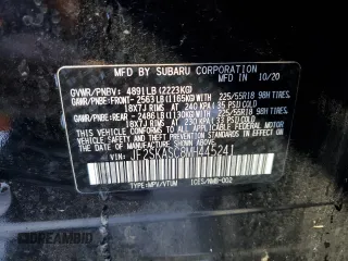 2021 Subaru Forester Limited with VIN JF2SKASC8MH445241, listed as a Copart auction lot 44590235 with 65,131 mi miles and Salvage Title. Bid and sale history available at carsss.com. Image 14.