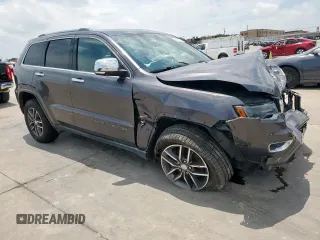 2017 Jeep Grand Cherokee Limited with VIN 1C4RJEBG4HC678756, listed as a Copart auction lot 59109565 with 77,505 mi miles and Salvage title. Bid and sale history available at DreamBid. Image 4.
