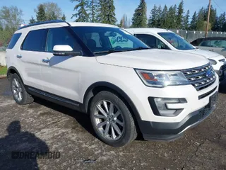 2016 Ford Explorer Limited z VIN 1FM5K8F89GGC20293, wystawiony jako IAAI lot #41999584 z przebiegiem 90 840 mil mil oraz . Historia ofert i sprzedaży dostępna na DreamBid. Obrazek 1.