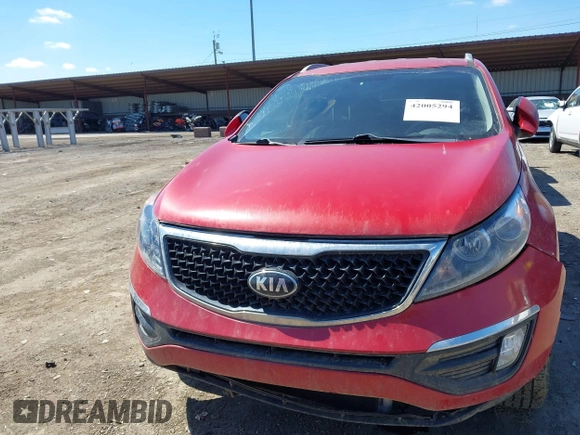 2014 Kia Sportage EX with VIN KNDPC3AC7E7630399, listed as a IAAI auction lot 42005294 with 73,975 mi miles and . Bid and sale history available at DreamBid. Image 6.