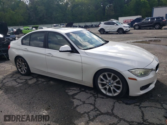 2014 BMW 3 Series 320i with VIN WBA3B1G54ENS79183, listed as a Copart auction lot 51702395 with 134,948 mi miles and Salvage Title. Bid and sale history available at carsss.com. Image 4.