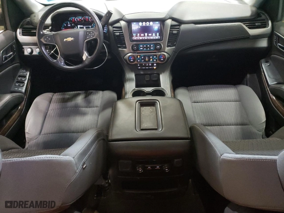2018 Chevrolet Suburban LS with VIN 1GNSKGKC8JR396475, listed as a Copart auction lot 75859654 with NaN miles and Salvage Title. Bid and sale history available at carsss.com. Image 8.