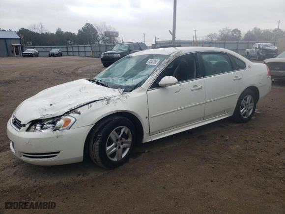 2009 Chevrolet Impala LS with VIN 2G1WB57K491114943, listed as a Copart auction lot 43467065 with 108,932 mi miles and Salvage Title. Bid and sale history available at carsss.com. Image 1.