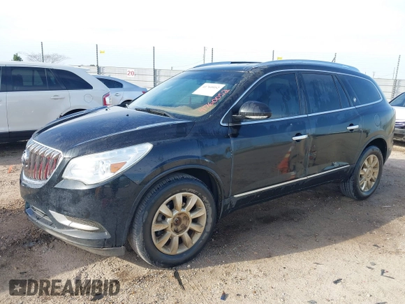 2013 Buick Enclave Leather with VIN 5GAKRCKD7DJ124591, listed as a IAAI auction lot 41760052 with 240,185 mi miles. Bid and sale history available at carsss.com. Image 17.
