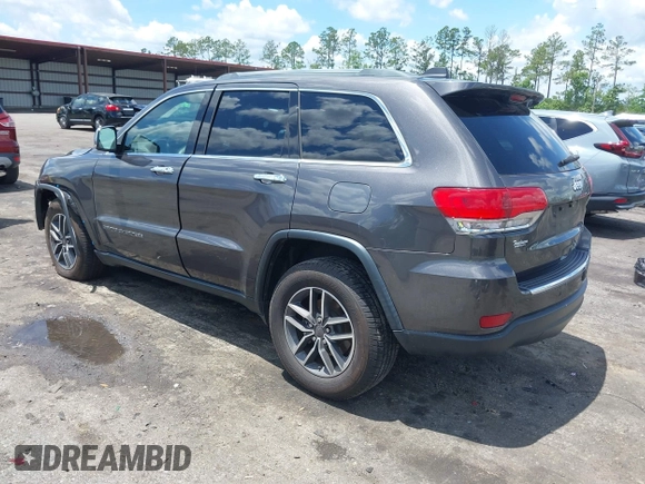 2019 Jeep Grand Cherokee Limited with VIN 1C4RJEBG7KC731425, listed as a IAAI auction lot 42252746 with 93,355 mi miles and . Bid and sale history available at DreamBid. Image 3.