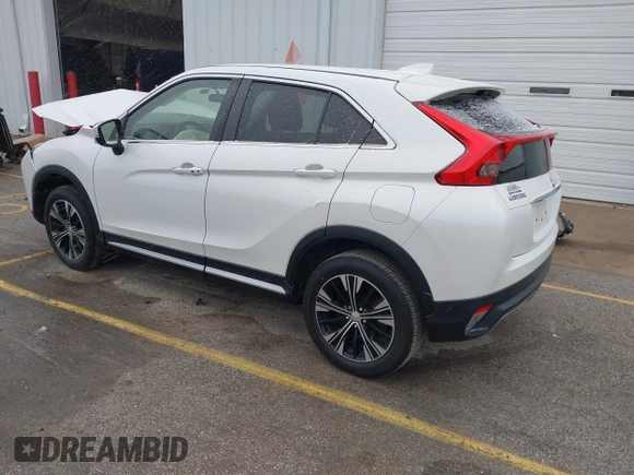 2019 Mitsubishi Eclipse Cross SE with VIN JA4AT5AA9KZ011622, listed as a IAAI auction lot 40920892 with 33,669 mi miles and . Bid and sale history available at DreamBid. Image 3.