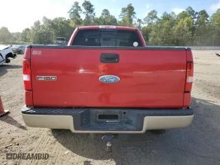 2007 Ford F-150 XLT with VIN 1FTPW12V27FB39436, listed as a Copart auction lot 39191654 with 218,999 mi miles and Salvage Title. Bid and sale history available at carsss.com. Image 6.