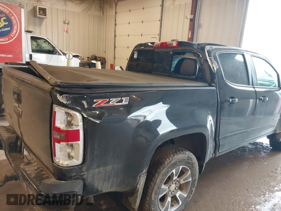 2019 Chevrolet Colorado 4WD Z71 with VIN 1GCGTDEN2K1121689, listed as a IAAI auction lot 42201118 with 96,351 mi miles and . Bid and sale history available at DreamBid. Image 14.