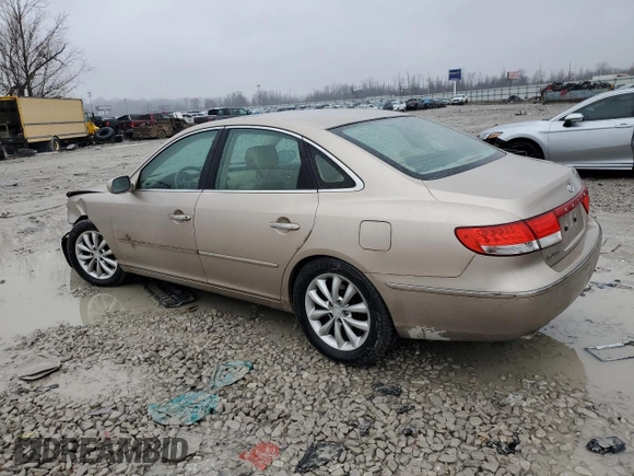2006 Hyundai Azera SE with VIN KMHFC46F96A061818, listed as a Copart auction lot 44084205 with 83,779 mi miles and Salvage title. Bid and sale history available at DreamBid. Image 2.