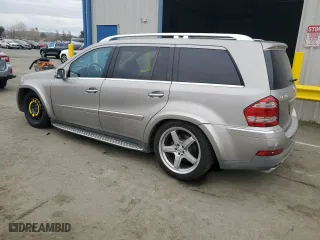 2008 Mercedes-Benz GL-Class 5.5L with VIN 4JGBF86E38A343301, listed as a Copart auction lot 47605005 with 147,223 mi miles and Salvage Title. Bid and sale history available at carsss.com. Image 2.