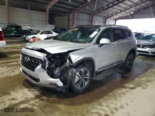 2019 Hyundai Santa Fe Limited with VIN 5NMS53AA4KH055377, listed as a Copart auction lot 88123245 with 118,781 mi miles and Salvage Title. Bid and sale history available at carsss.com. Image 1.