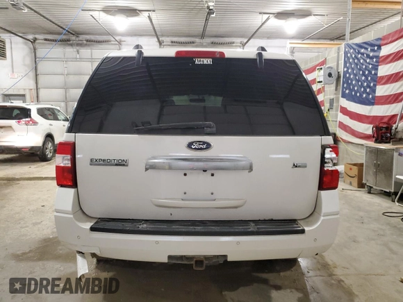 2014 Ford Expedition Limited с VIN 1FMJU2A56EEF28923, выставлен на аукционе Copart как лот 44313695 с пробегом 203 840 миль миль и Списание • Salvage title. История ставок и продаж доступна на DreamBid. Изображение 6.