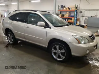 2006 Lexus RX 400h with VIN JTJHW31UX62005642, listed as a Copart auction lot 51365475 with 191,673 mi miles and Salvage Title. Bid and sale history available at DreamBid. Image 4.