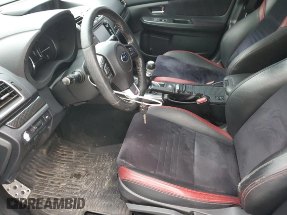 2016 Subaru WRX STI with VIN JF1VA2M6XG9817081, listed as a Copart auction lot 87374724 with 87,564 mi miles and Salvage title. Bid and sale history available at DreamBid. Image 7.
