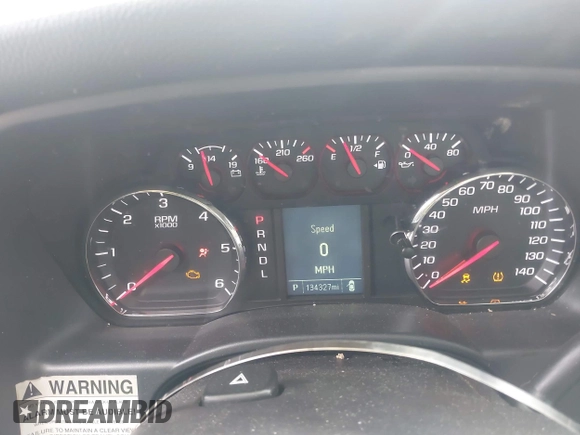 2017 Chevrolet Silverado 1500 LS with VIN 1GCNCNEH8HZ174026, listed as a IAAI auction lot 41753555 with 134,327 mi miles. Bid and sale history available at carsss.com. Image 7.