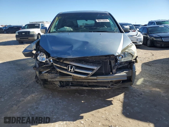 2006 Honda Odyssey EX-L with VIN 5FNRL38706B098605, listed as a Copart auction lot 86913554 with 247,638 mi miles and Salvage Title. Bid and sale history available at carsss.com. Image 5.