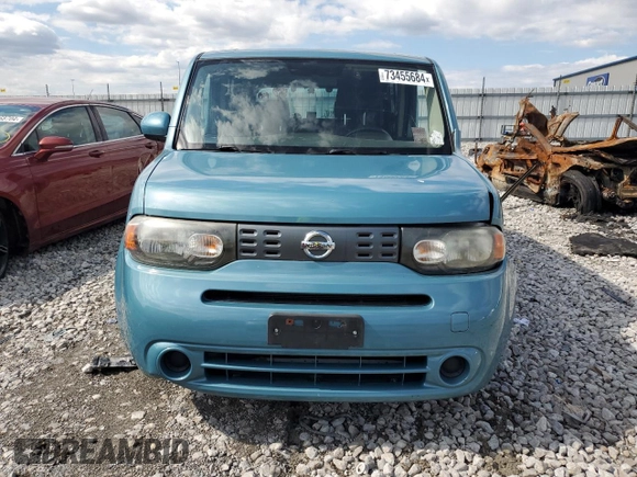 2010 Nissan Cube S z VIN JN8AZ2KRXAT166578, wystawiony jako Copart lot #73455684 z przebiegiem Nie podano mil oraz Szkoda całkowita • Salvage title. Historia ofert i sprzedaży dostępna na DreamBid. Obrazek 5.