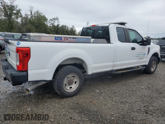 2018 Ford F-250 XL with VIN 1FT7X2A60JEB41714, listed as a Copart auction lot 87641955 with Not provided miles and Salvage title. Bid and sale history available at DreamBid. Image 3.