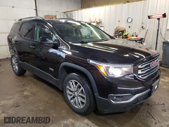 2017 GMC Acadia SLE with VIN 1GKKNTLS0HZ167009, listed as a Copart auction lot 46671955 with 95,786 mi miles and Salvage Title. Bid and sale history available at carsss.com. Image 4.