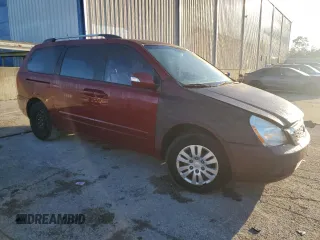 2011 Kia Sedona LX with VIN KNDMG4C78B6410543, listed as a Copart auction lot 73153064 with 149,751 mi miles and Non Repairable. Bid and sale history available at carsss.com. Image 4.