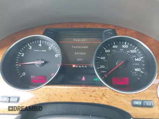2007 Audi A8 with VIN WAULV44E57N009945, listed as a IAAI auction lot 42400577 with 186,607 mi miles and . Bid and sale history available at DreamBid. Image 7.
