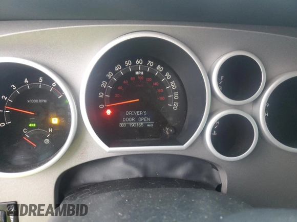 2012 Toyota Tundra 4WD Truck LTD with VIN 5TFHY5F13CX256332, listed as a Copart auction lot 84759444 with 190,165 mi miles and Salvage Title. Bid and sale history available at carsss.com. Image 9.