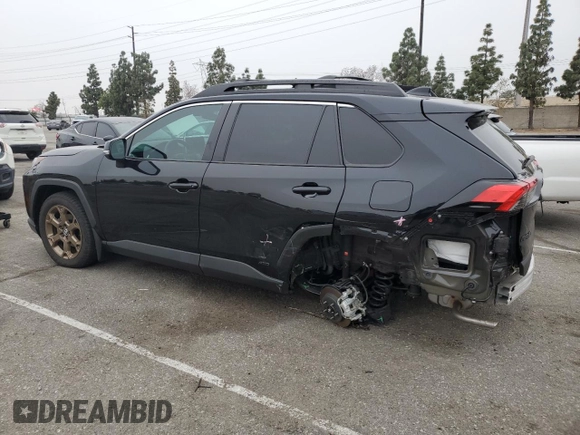2023 Toyota RAV4 Hybrid XLE with VIN 2T3UWRFV7PW177240, listed as a Copart auction lot 55631115 with 7,655 mi miles and Salvage title. Bid and sale history available at DreamBid. Image 2.