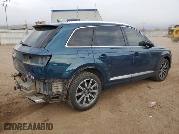 2018 Audi Q7 Premium Plus with VIN WA1LAAF77JD028791, listed as a Copart auction lot 48821825 with 103,999 mi miles and Non Repairable. Bid and sale history available at carsss.com. Image 3.