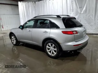 2005 Infiniti FX35 with VIN JNRAS08W75X215851, listed as a Copart auction lot 49557125 with 170,013 mi miles and Clean Title. Bid and sale history available at carsss.com. Image 2.