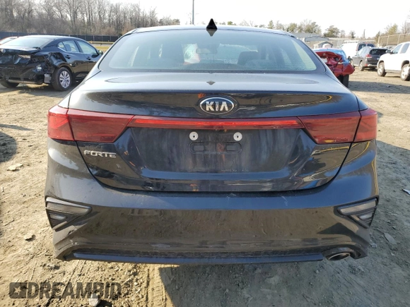 2021 Kia Forte LXS with VIN 3KPF24AD7ME299156, listed as a Copart auction lot 43876425 with 94,707 mi miles and Salvage Title. Bid and sale history available at carsss.com. Image 6.