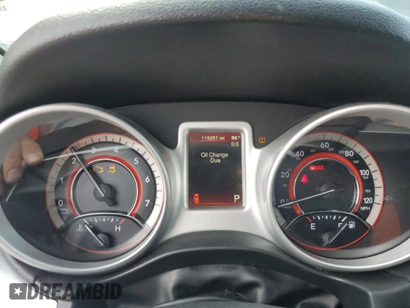 2017 Dodge Journey SXT with VIN 3C4PDCBB9HT576994, listed as a Copart auction lot 60420175 with 115,257 mi miles and Salvage title. Bid and sale history available at DreamBid. Image 9.