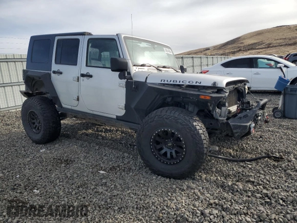 2009 Jeep Wrangler Unlimited Rubicon with VIN 1J8GA69139L703848, listed as a Copart auction lot 43614645 with 172,801 mi miles and Salvage title. Bid and sale history available at DreamBid. Image 4.