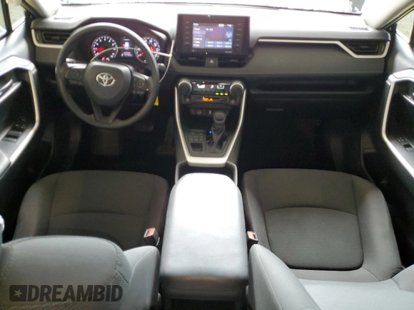 2021 Toyota RAV4 LE with VIN 2T3F1RFV1MC198301, listed as a Copart auction lot 62084275 with 47,285 mi miles and Salvage title. Bid and sale history available at DreamBid. Image 8.