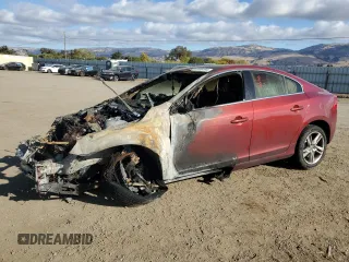 2015 Volvo S60 T5 Drive-E Premier Plus with VIN YV126MFC2F1309966, listed as a Copart auction lot 81146494 with 0 mi miles and Non Repairable. Bid and sale history available at carsss.com. Image 1.
