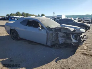 2021 Dodge Challenger GT with VIN 2C3CDZKG1MH632060, listed as a Copart auction lot 75119444 with 43,947 mi miles and Salvage Title. Bid and sale history available at carsss.com. Image 4.