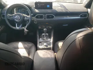 2024 Mazda CX-5 2.5 Turbo Signature with VIN JM3KFBXY3R0379983, listed as a Copart auction lot 75425454 with 13,220 mi miles and Salvage Title. Bid and sale history available at carsss.com. Image 8.