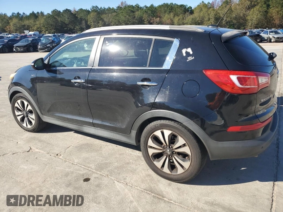 2011 Kia Sportage SX with VIN KNDPCCA61B7149294, listed as a Copart auction lot 81739024 with 188,587 mi miles and Clean Title. Bid and sale history available at carsss.com. Image 2.